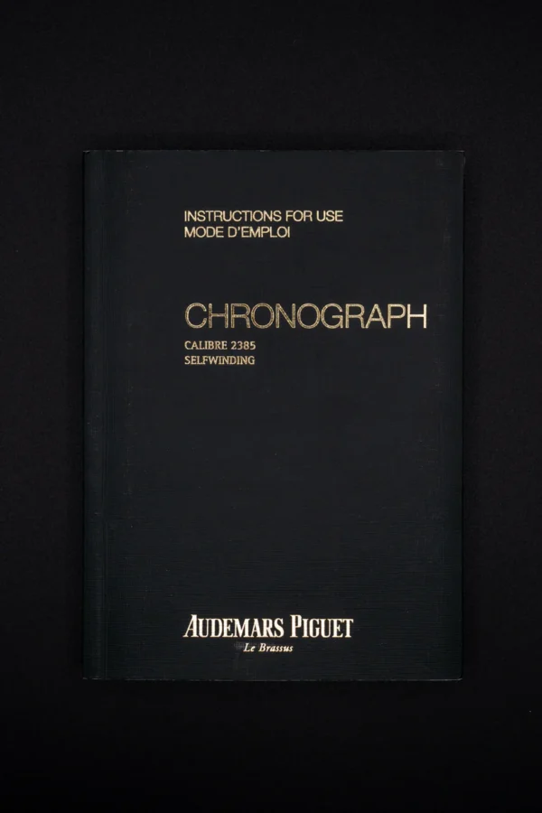 20240311_JMP_Produktbilder__c_FRBMedia-WitoZaar--57_823x Audemars Piguet Chronograph Instruction Manual for Caliber 2385 02/ 2016