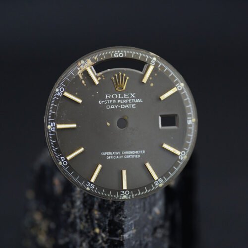 Rolex Zifferblatt ,,Grey Dial'' for Day-Date 36 mm 1803 Gelbgold Tritium Zinc Sulfide