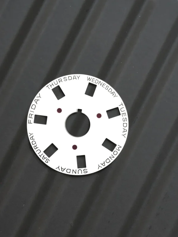 Rolex NOS day disc "English" white for caliber 3055 | 3035
