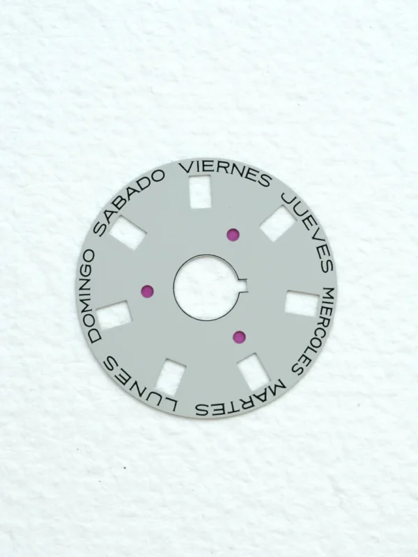 Rolex NOS day disc "Spanish" grey for 1803 Day Date