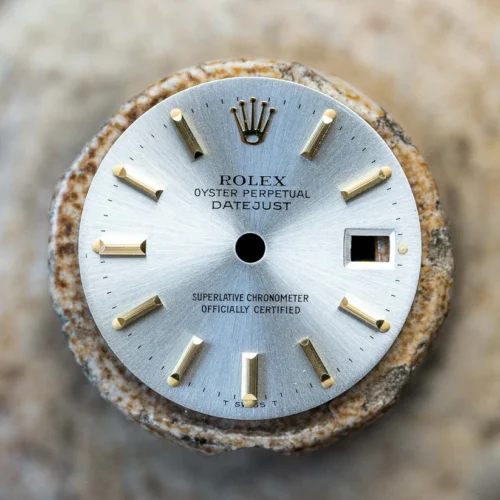Rolex "silver" Lady Datejust 26 mm silver dial for 6917 | 69178 | 69173 | 79173 | 79178 Tritium