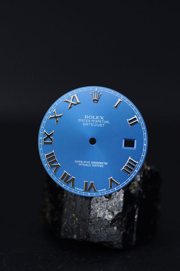 DSC01630_ergebnis_c869650d-e99a-469d-8c0c-f37dbfbefae2_1100x Rolex Dial blue (Blue Roman) for OP Datejust II 116300 | 116334