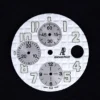 Audemars Piguet Silver/White Dial & Rehaut for Royal Oak Offshore 25940SK