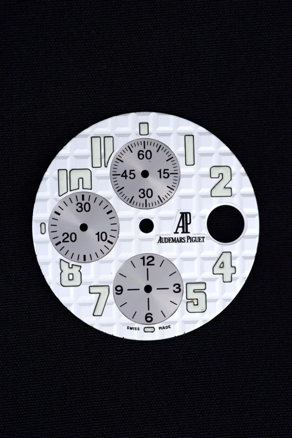 DSC04689_ergebnis_1100x Audemars Piguet Silver/White Dial & Rehaut for Royal Oak Offshore 25940SK