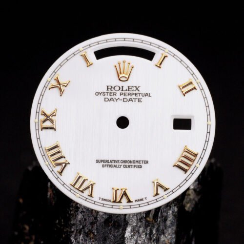 Rolex ,,White Roman'' Dial for OP Day-Date 36mm 18038 | 18238 Tritium