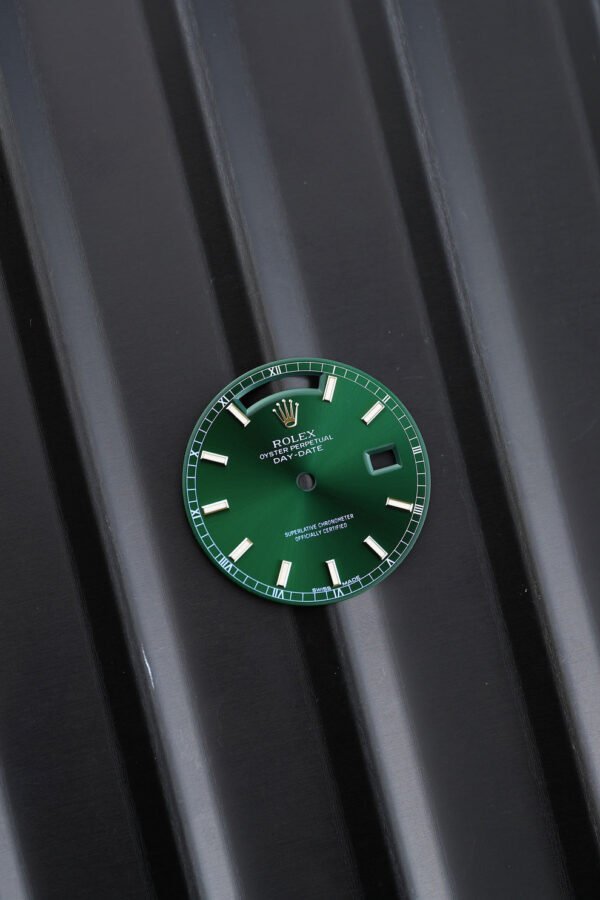 DSC05891_ergebnis_4756e4ae-d77d-40a0-85c2-309f144d5711_990x Rolex green dial for Day-Date 36mm 118238 | 18238 | 128238