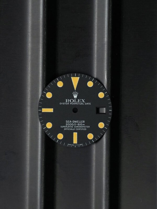 DSC06281_ergebnis_3053597e-dd71-47ea-b141-816a75ffe213_990x Rolex matte dial for Sea-Dweller 1665 Patina Pumpkin Tritium incl. hands