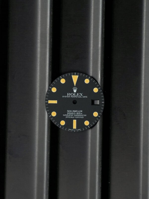 DSC06296_ergebnis_9dc46a03-4aa3-420f-9bf3-068a23efbb2f_990x Rolex matte dial for Sea-Dweller 1665 Patina Pumpkin Tritium incl. hands