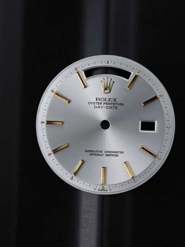 DSC06553_ergebnis_8d6d2568-219b-4238-bb11-f5a2012d23bc_1100x Rolex NOS dial silver for OP Day-Date 1803 | 1802 | 1806 | 1807 Zinc Sulfide