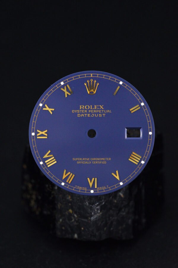 DSC06932_ergebnis_1100x Rolex "Blue Roman" Dial for Datejust 16013 | 16018 | 16233 | 16238 Tritium