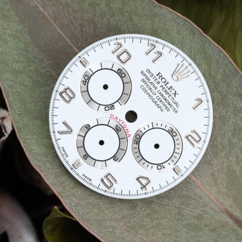 Rolex White Arab Dial for Cosmograph Daytona 16519 Luminova white gold