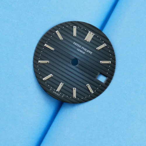 Patek Philipp sigma dial blue ,,Blue Dial'' for Nautilus 3800 steel & platinum tritium