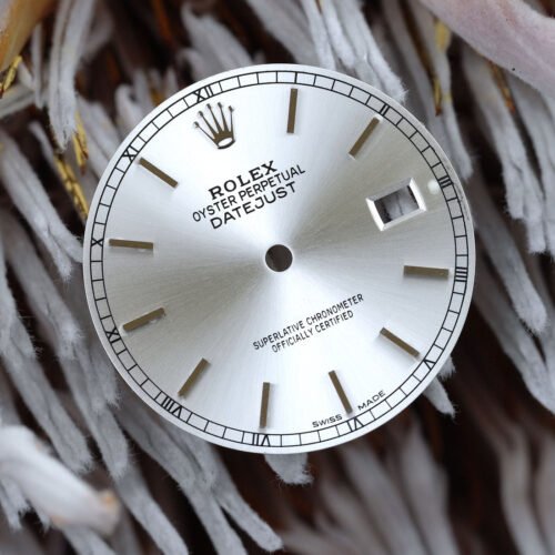 Rolex Zifferblatt silber für Datejust 36mm 16234 | 16200 Luminova