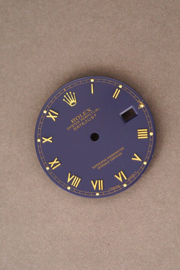 DSC07863_ergebnis_1100x Rolex "Blue | Violet Roman" Dial for Datejust 16013 | 16018 | 16233 | 16238 Tritium