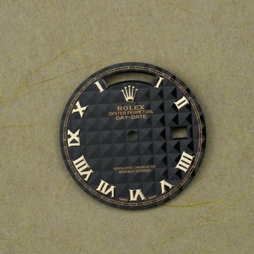 Rolex “Pyramid” black dial for Day-Date 36 mm 18238 | 18038 | 118238