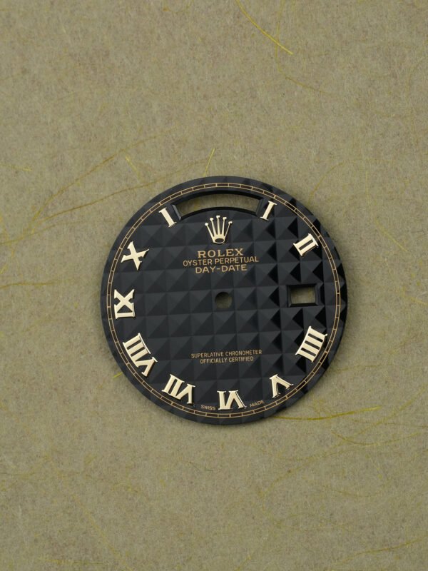 DSC08499_1100x (1) Rolex “Pyramid” black dial for Day-Date 36 mm 18238 | 18038 | 118238