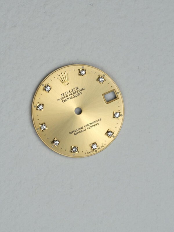 Rolex gold diamond dial for OP Datejust 31 mm 68243 | 68273 | 68273 Tritium
