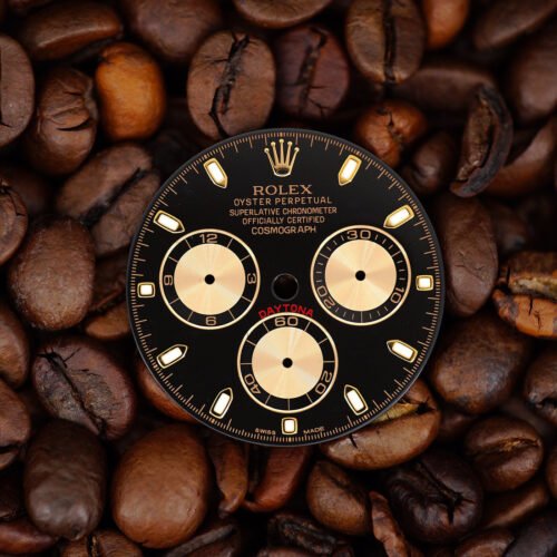 Rolex Black Dial for Rosegold Cosmograph Daytona 116505 | 116515 Chromalight