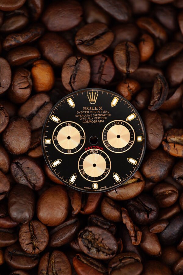 DSC09269_ergebnis_1100x Rolex Black Dial for Rosegold Cosmograph Daytona 116505 | 116515 Chromalight