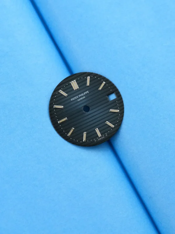 fg52 Patek Philipp sigma Blue Dial for Nautilus 3800 steel & Platinum Tritium