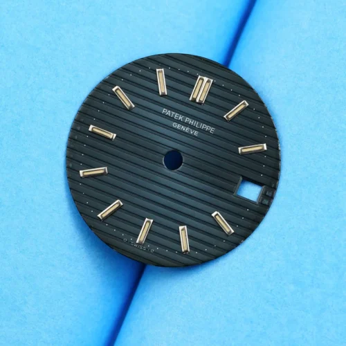 Patek Philipp sigma dial blue ,,Blue Dial'' for Nautilus 3800 steel & platinum tritium