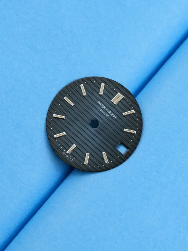hy Patek Philipp sigma Blue Dial for Nautilus 3800 steel & Platinum Tritium