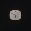 Rolex Manual Winding Caliber from a Cellini Ref. 1400 with a "linen" dial in silver