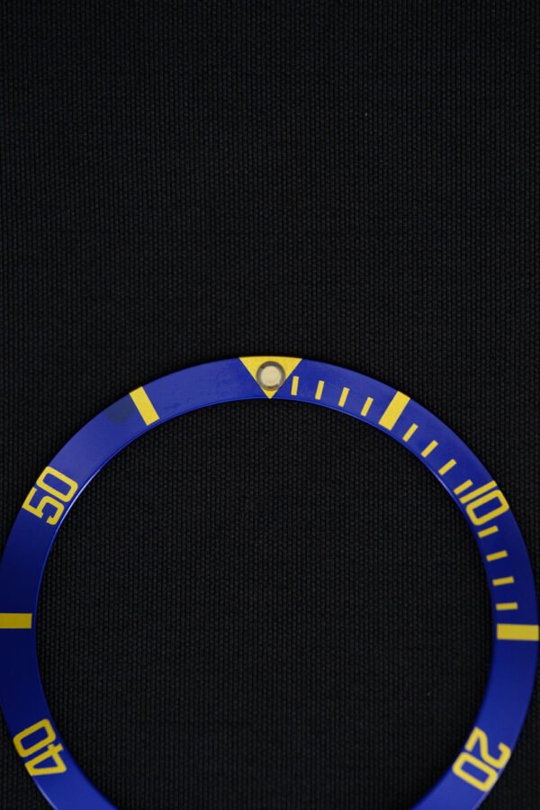 DSC00349_ergebnis_990x Rolex NOS Blue "MK3 MK III" Inlay | Insert for Submariner 1680/8 Yellow Gold Tritium