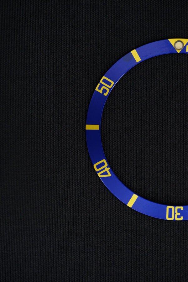 DSC00352_ergebnis_990x Rolex NOS Blue "MK3 MK III" Inlay | Insert for Submariner 1680/8 Yellow Gold Tritium