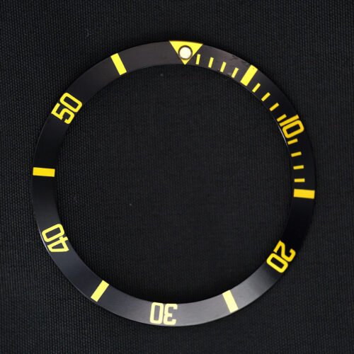 Rolex Black "MK3 MK III" Inlay | Insert for Submariner 1680/8 Yellow Gold Tritium