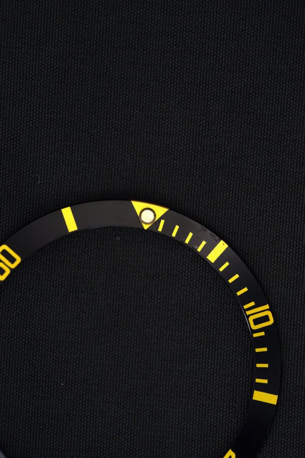 DSC00394_ergebnis_990x Rolex Black "MK3 MK III" Inlay | Insert for Submariner 1680/8 Yellow Gold Tritium
