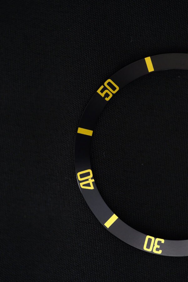 DSC00395_ergebnis_990x Rolex Black "MK3 MK III" Inlay | Insert for Submariner 1680/8 Yellow Gold Tritium