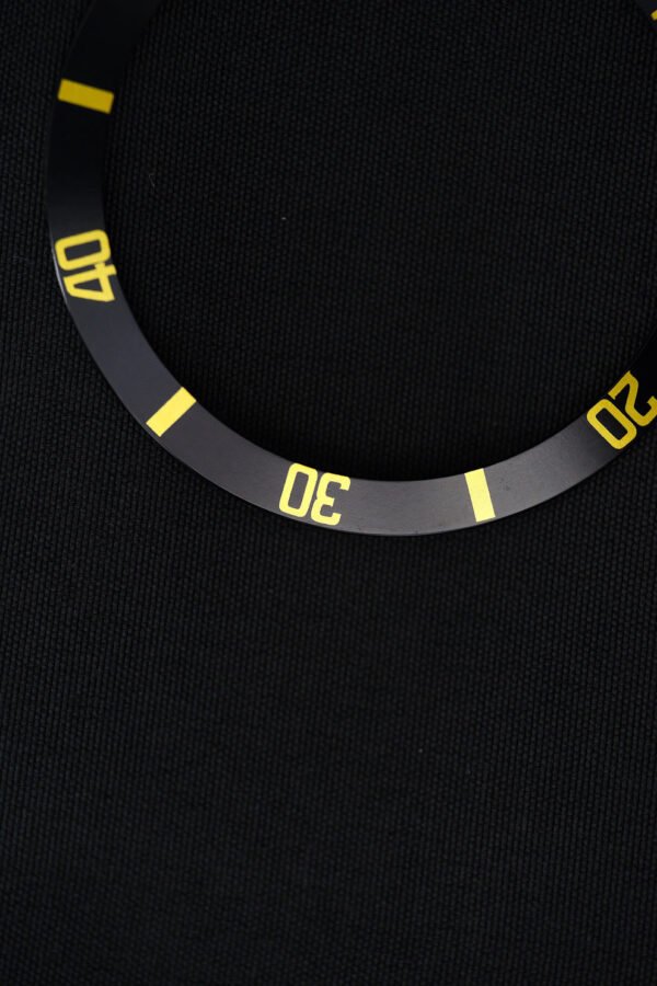 DSC00396_ergebnis_990x Rolex Black "MK3 MK III" Inlay | Insert for Submariner 1680/8 Yellow Gold Tritium