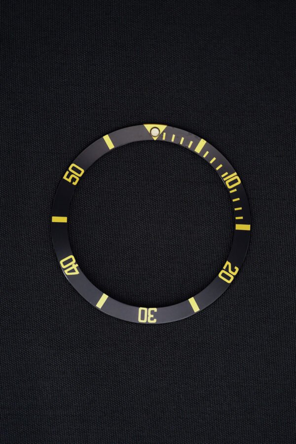 DSC00471_ergebnis_990x Rolex Black "MK3 MK III" Inlay | Insert for Submariner 1680/8 Yellow Gold Tritium