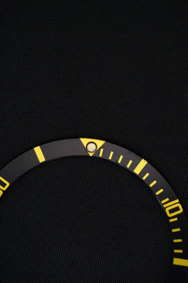 DSC00477_ergebnis_990x Rolex Black "MK3 MK III" Inlay | Insert for Submariner 1680/8 Yellow Gold Tritium