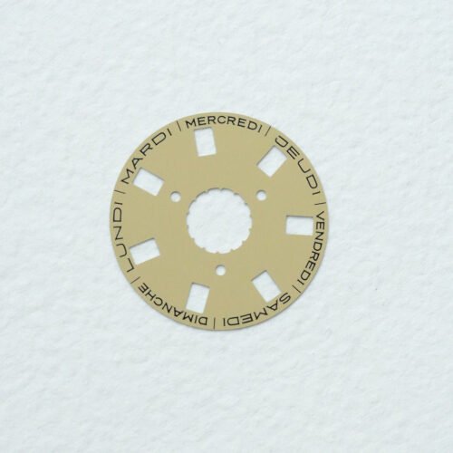 Rolex NOS Day Disc "french" beige for Caiber 3155
