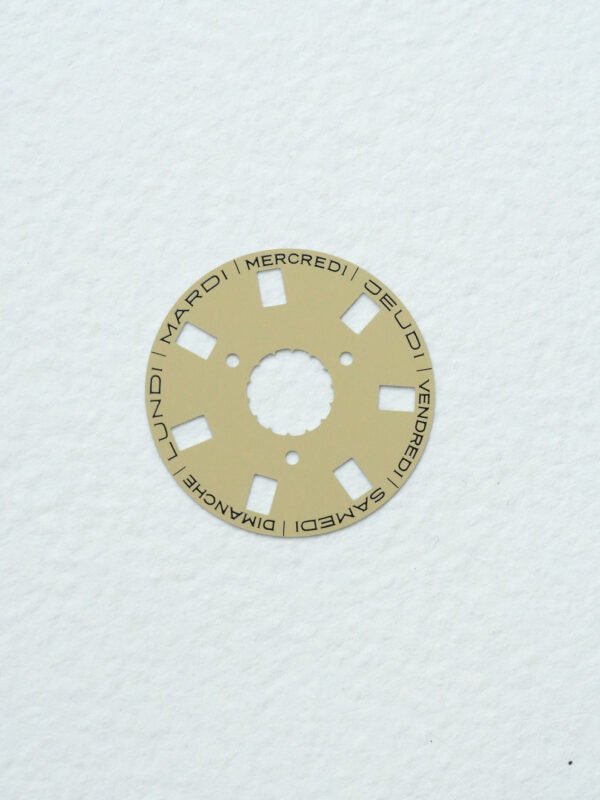 Rolex NOS Day Disc "french" beige for Caiber 3155
