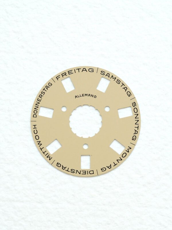 Rolex Day Disc "german" beige for calibre 3155