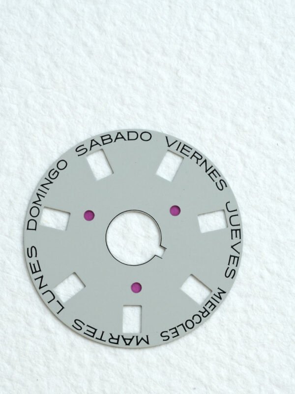 DSC00851_ergebnis_990x Rolex NOS Day Disc "Spanish" grey for Caliber 1803 Day Date
