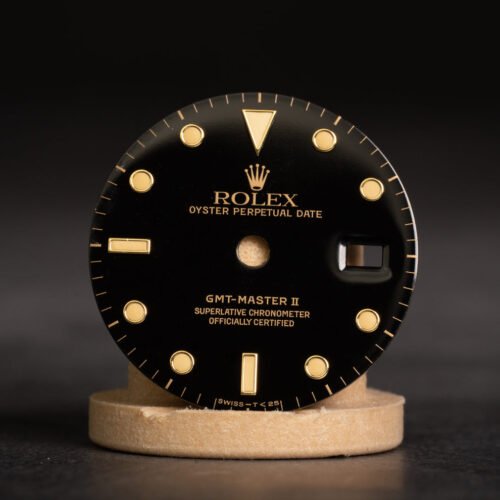 Rolex black dial for GMT-Master II 16753 / 16758 Tritium