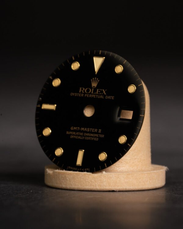 Rolex black dial for GMT-Master II 16753 / 16758 Tritium