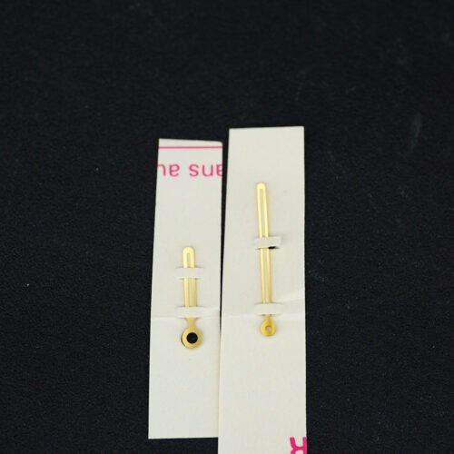 Patek Philippe NOS yellow gold Handset for Jumbo Nautilus 3700J Tritium Creme Yellow Patina