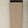 Rolex NOS Crocodile Leather Strap Halves black