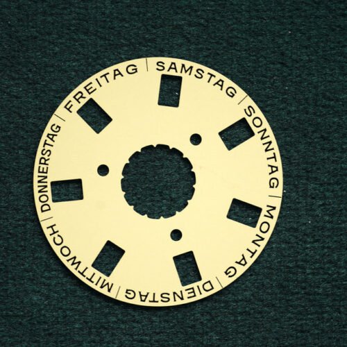 Rolex beige day & date disc for Day-Date 36 mm with caliber 3155 "German"