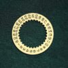 Rolex beige day & date disc for Day-Date 36 mm with caliber 3155 "German"