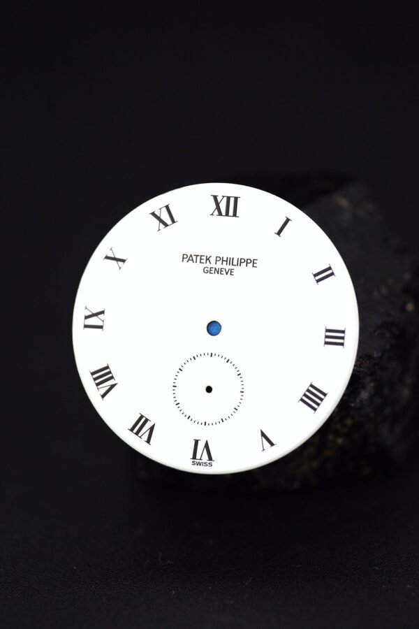 DSC01458_ergebnis_990x Patek Philippe white Roman Dial ,,Swiss Dial'' for Calatrava 3919