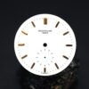 Patek Philippe white Sigma Dial for Calatrava 2526J in like-new condition with spider effect.