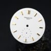 Patek Philippe white Sigma Dial for Calatrava 2526J in like-new condition with spider effect.