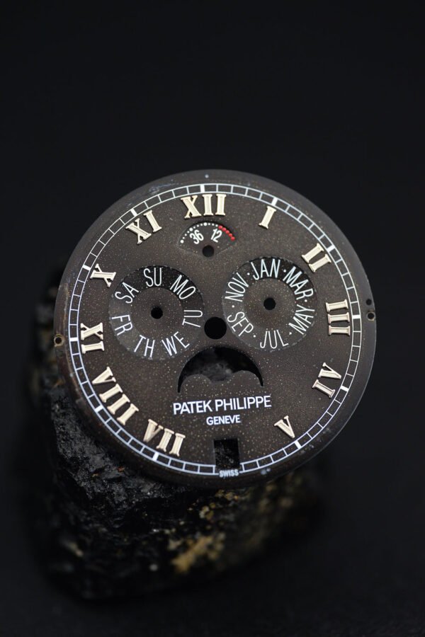 Patek Philippe black dial ,,Stardust Dial'' for annual calendar Calatrava 5036G
