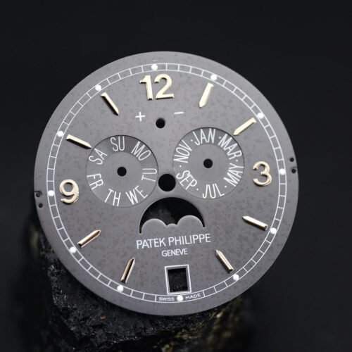 atek Philippe grey Annual Calendar Dial for white gold Calatrava 5146G